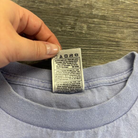 Vintage 1994‎ Always Ready McCartney Purple Comic Mens XL Funny Tee T-shirt - Picture 6 of 10